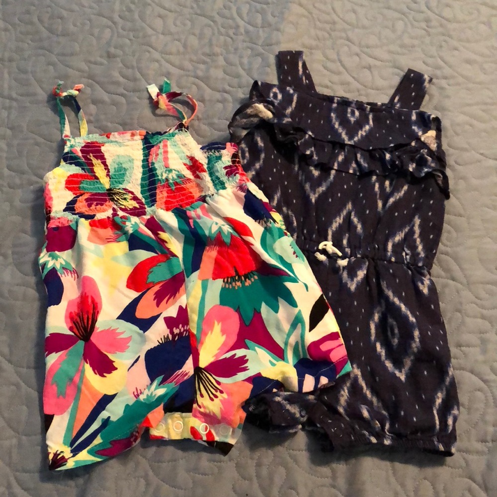 2pc Toddler Romper Bundle